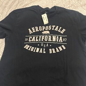 Aeropostale Men's Dark Blue California Tee